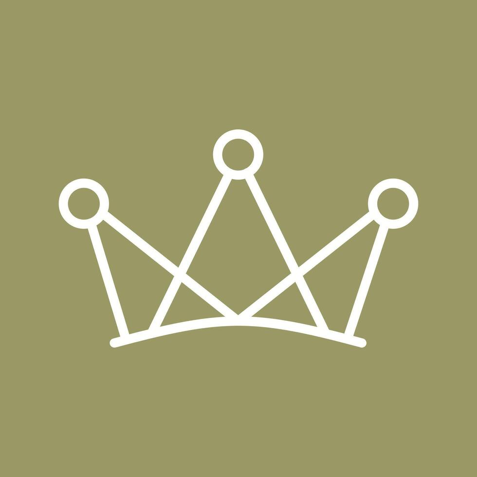 Birthday Crown Icon Design vector