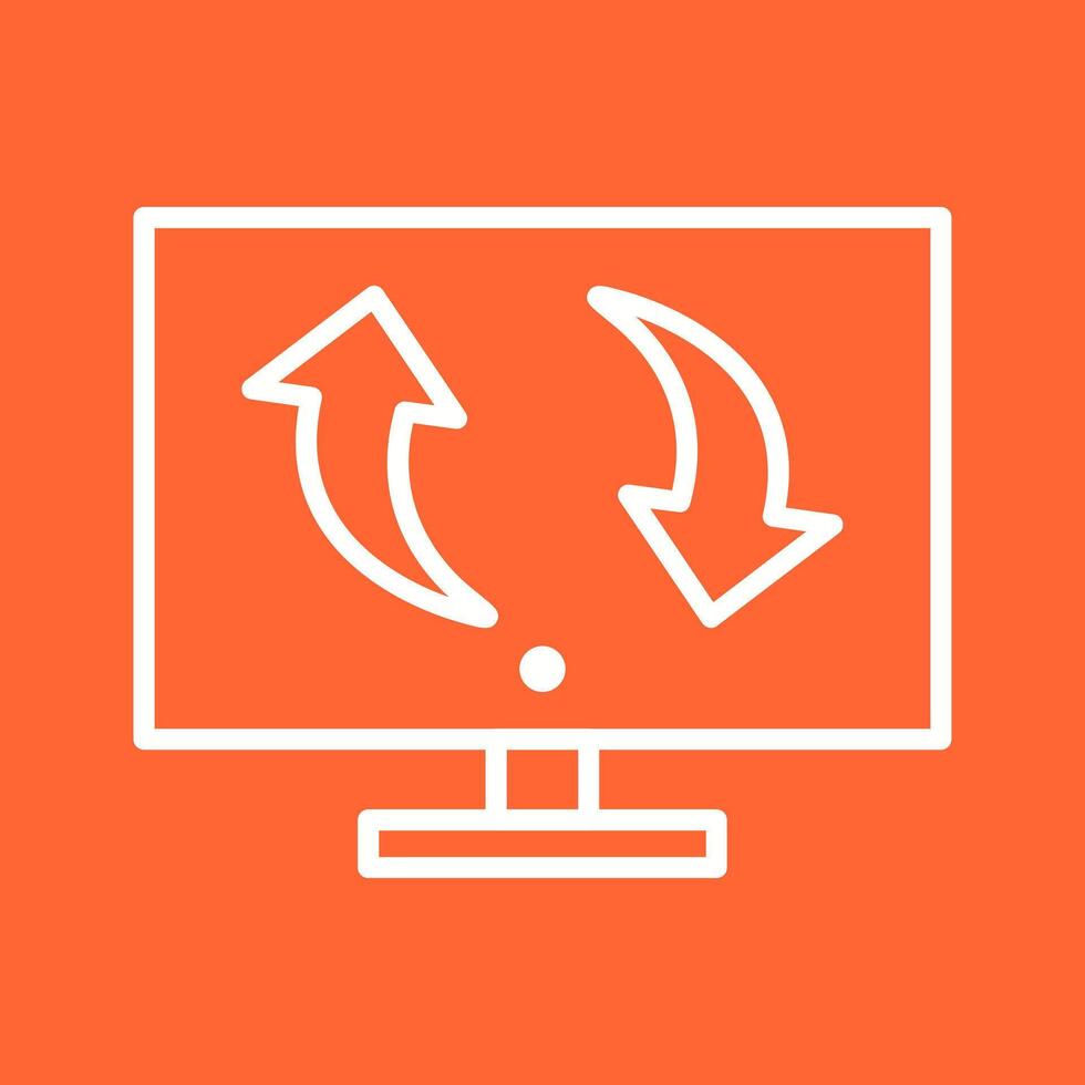 Migrate Icon Design vector
