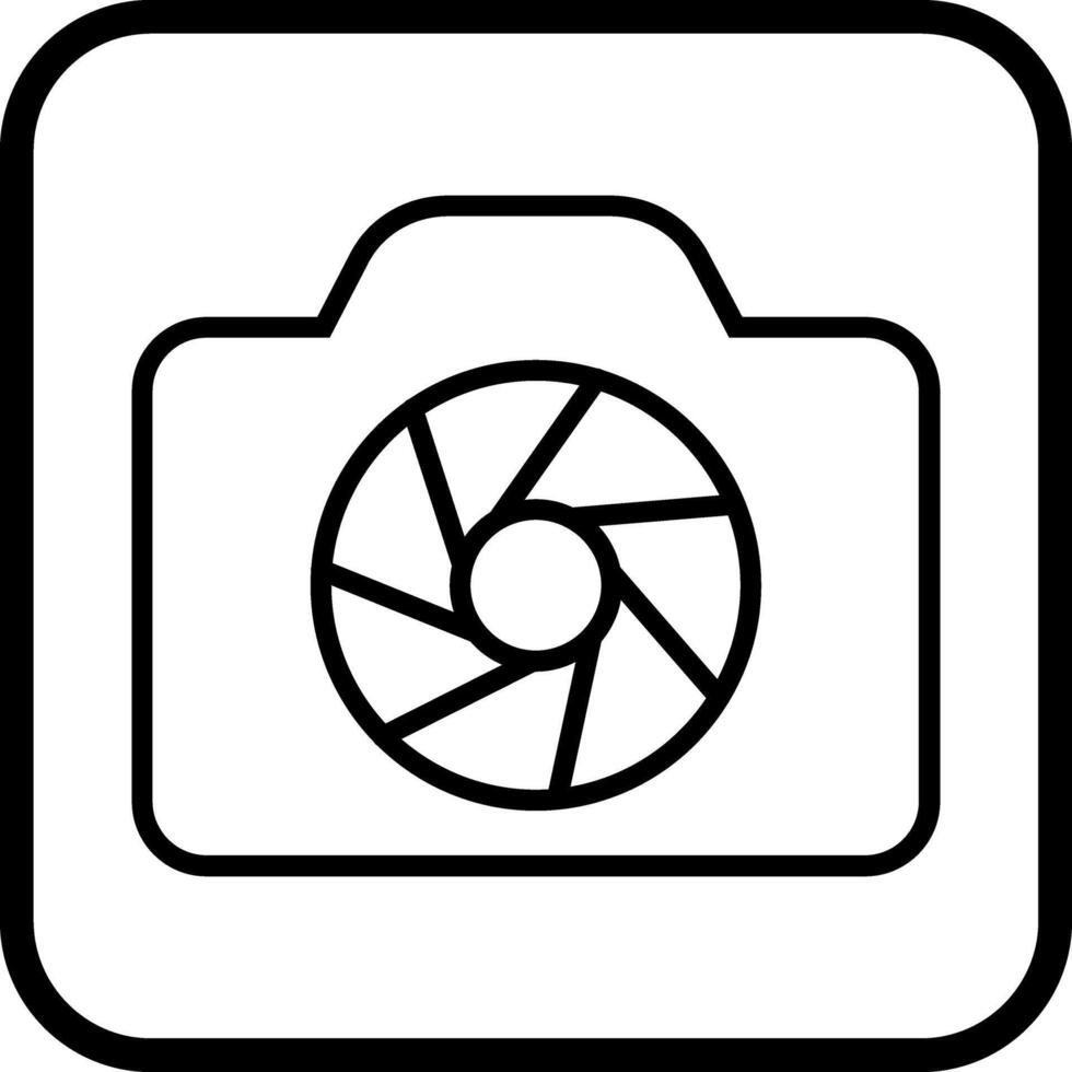 Lens Magic Icon Design vector