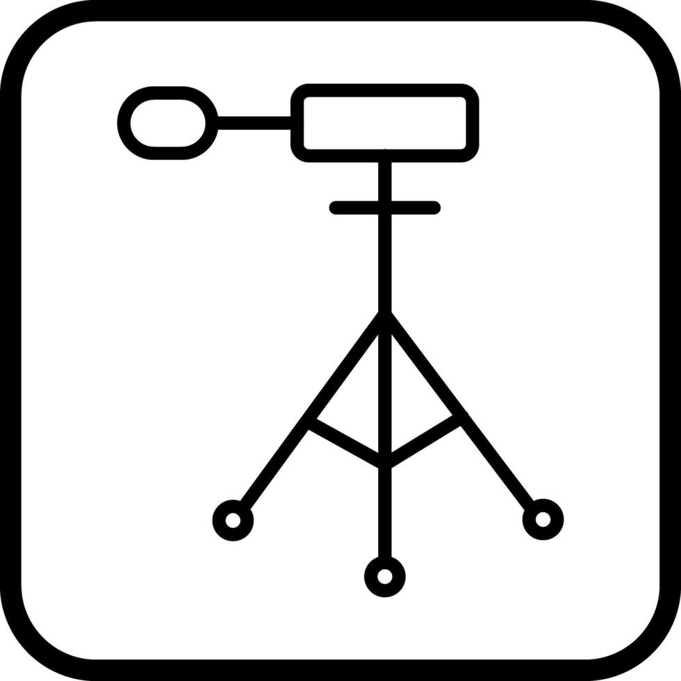 Tripod Tools Icon Design vector