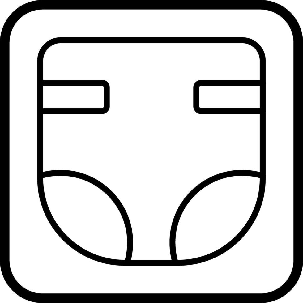 Diaper Changing Icon Design vector