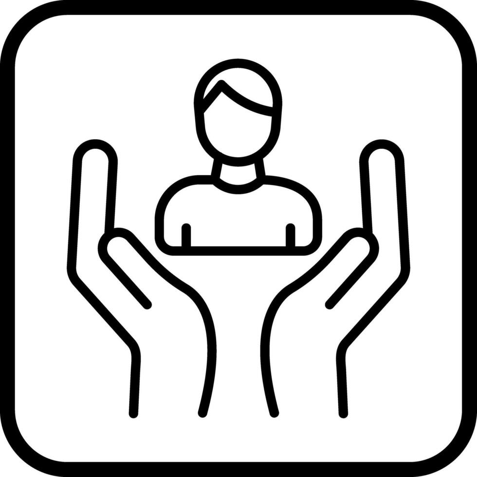 Employee Insurance Icon Design vector