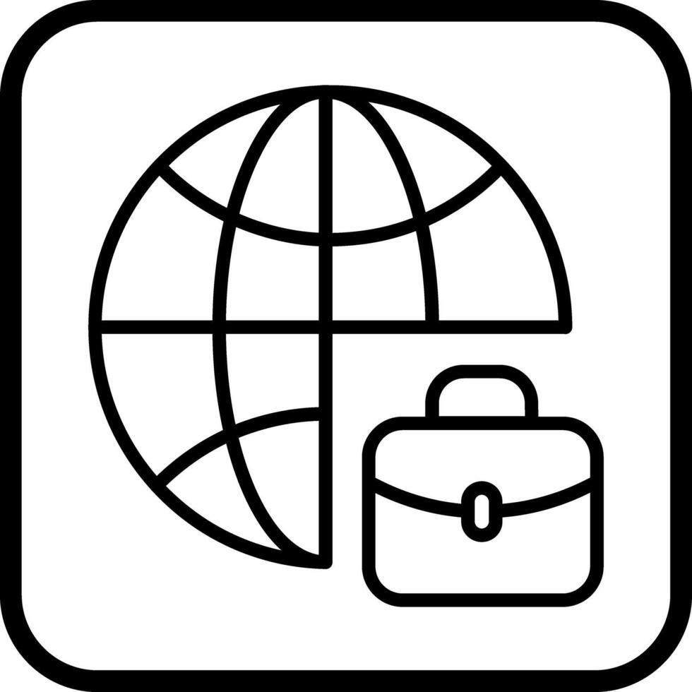 International Job Icon Design vector