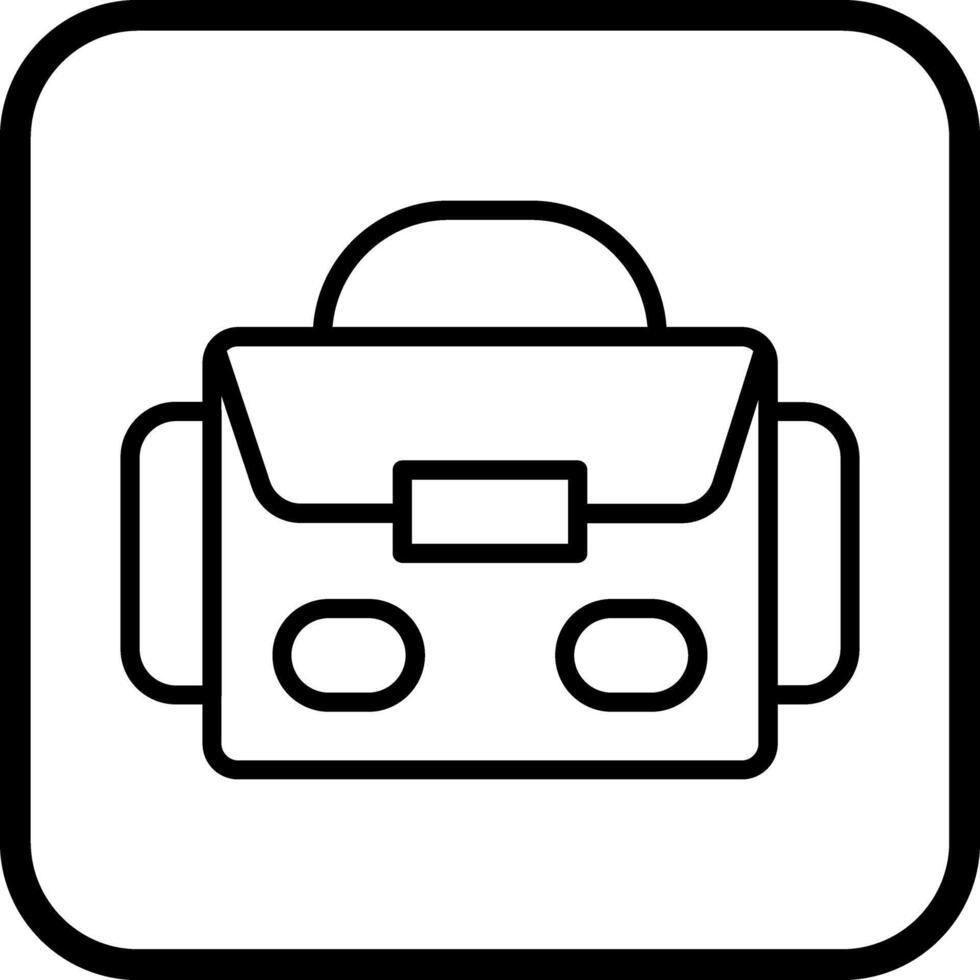 Photography Bag Icon Design vector