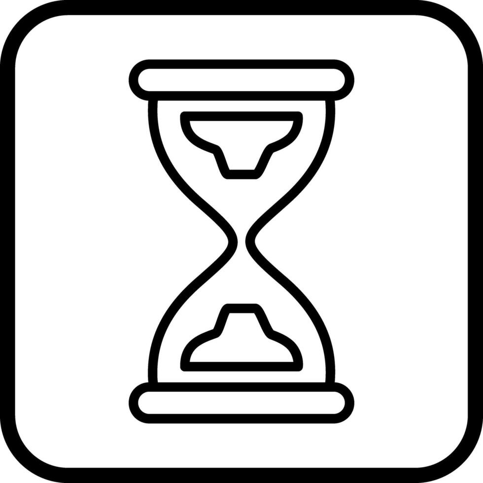Sand Timer Icon Design vector