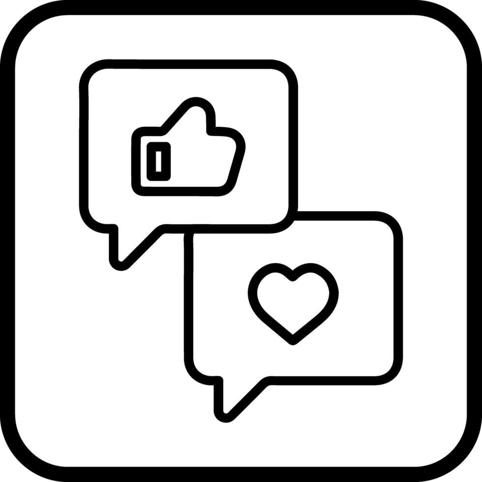 User Feedback Icon Design vector