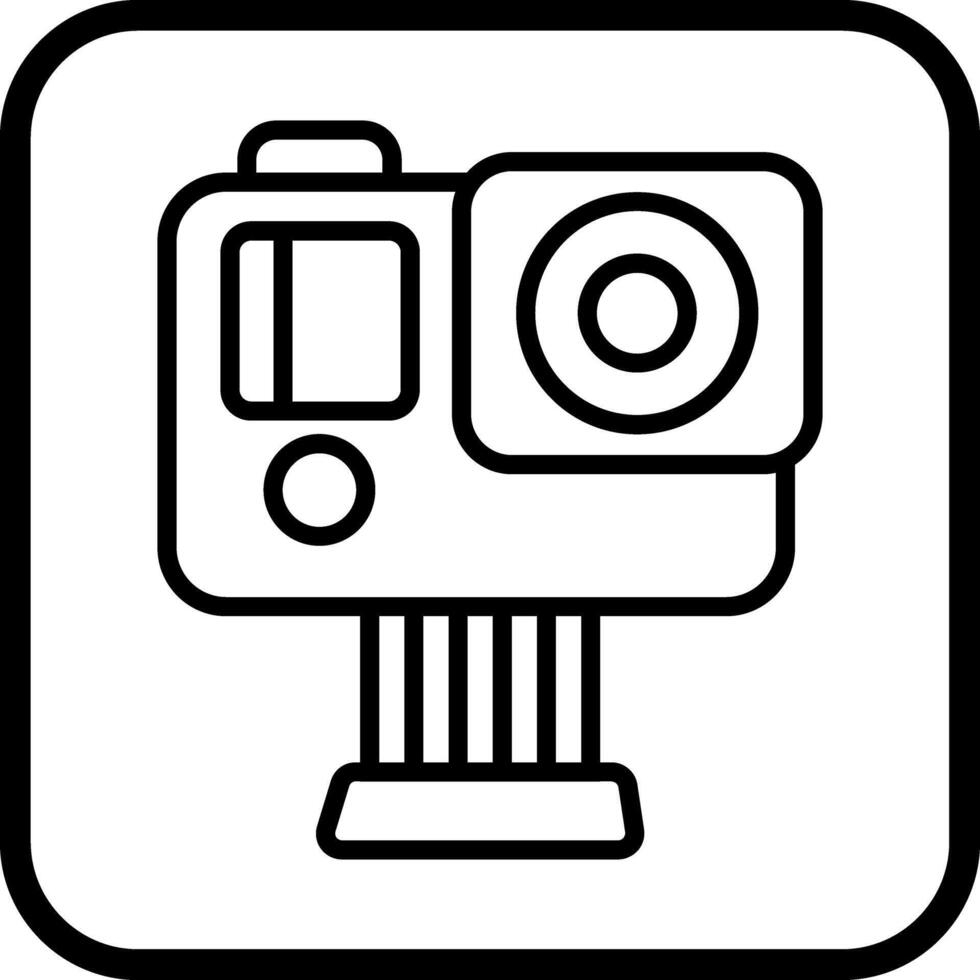 Camera Accessories Icon Design vector