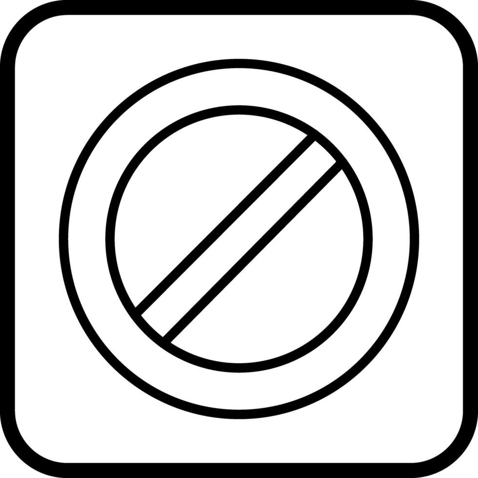 Forbidden Icon Design vector