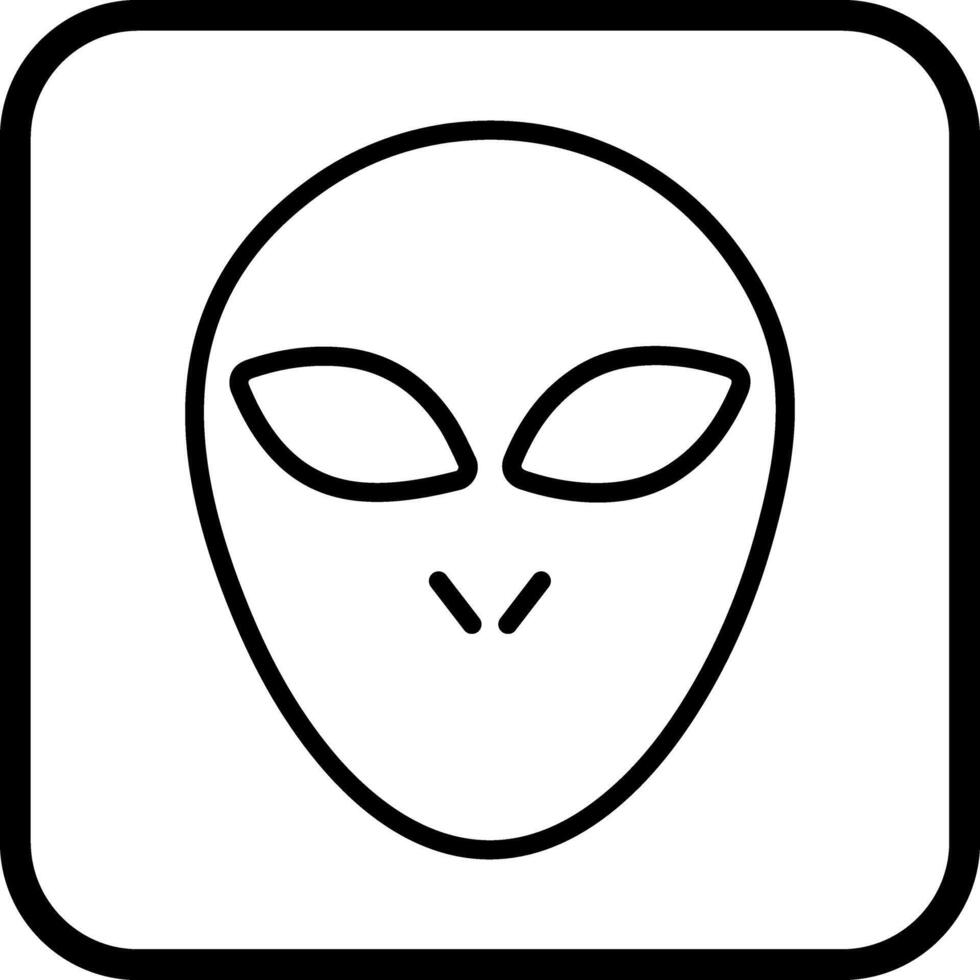 Alien Icon Design vector