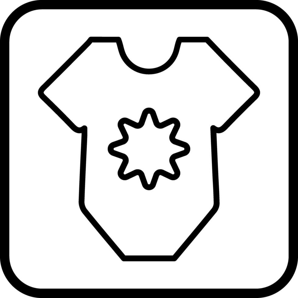 Adorable Onesies Icon Design vector
