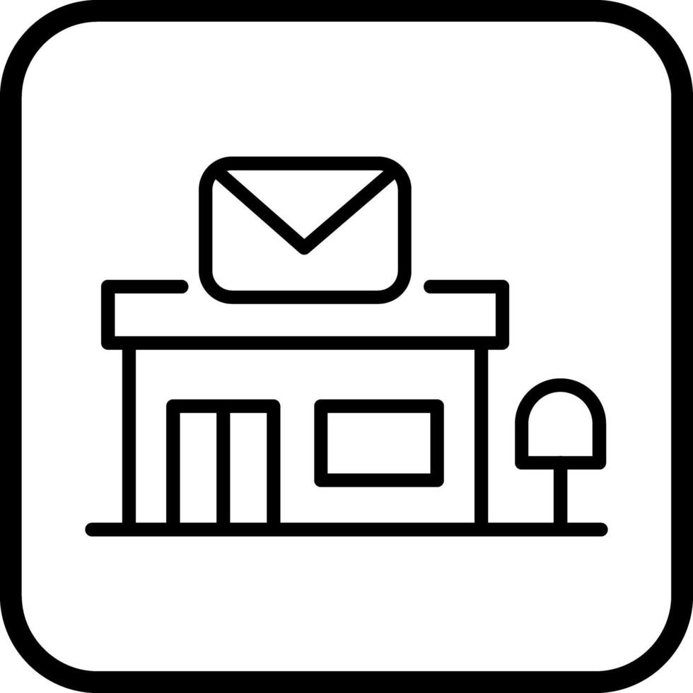 Post Office Icon Design vector