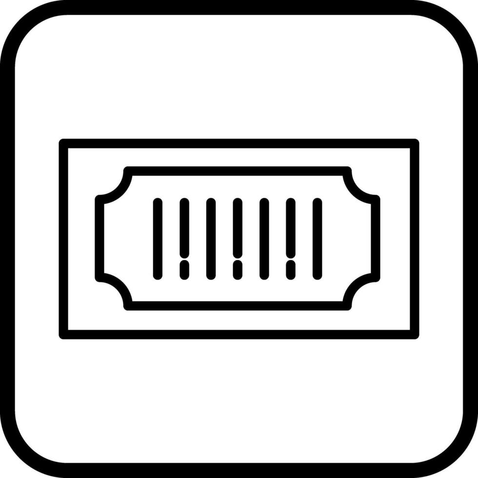 Barcode Price Icon Design vector