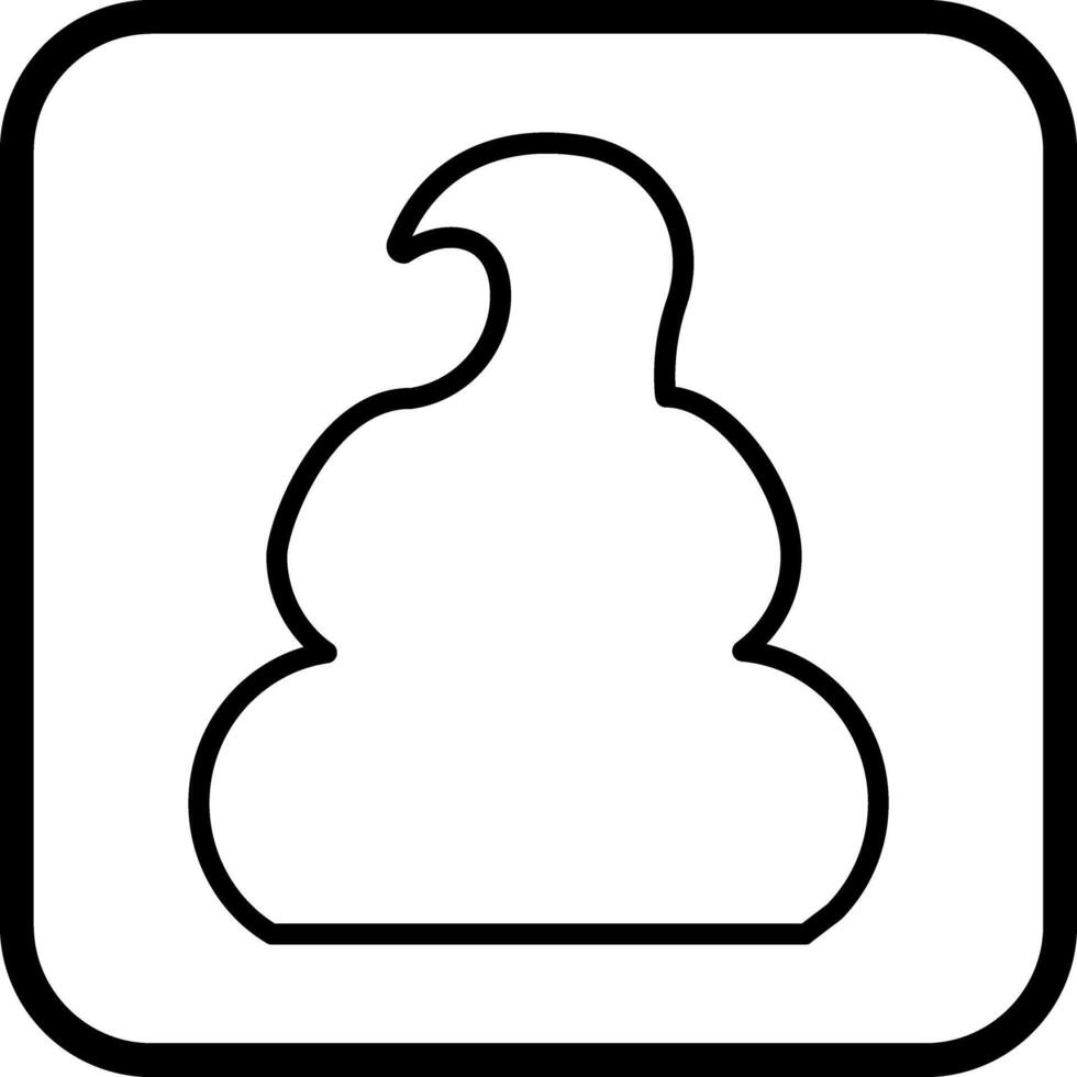 Pile of Poo Icon Design vector