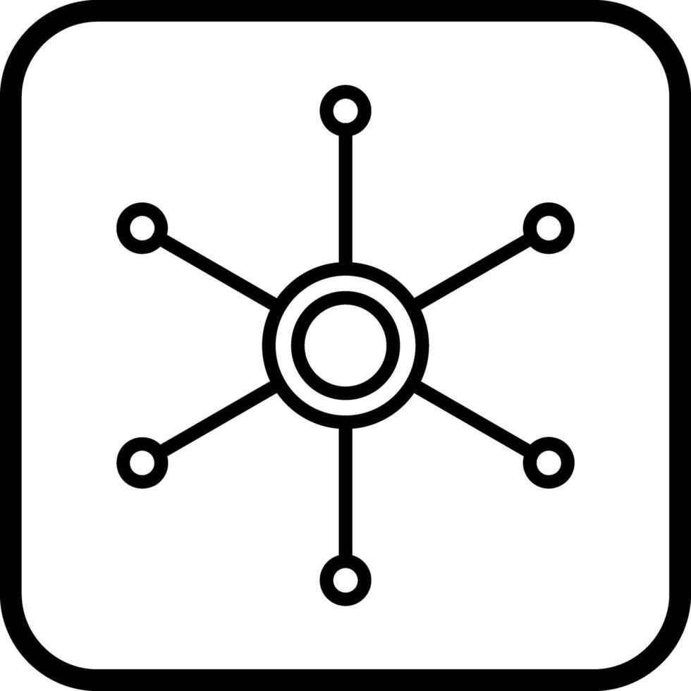 Network Icon Design vector