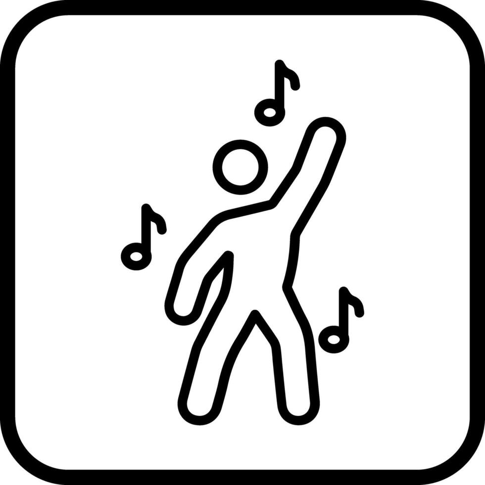 Music and Dance Icon Design vector