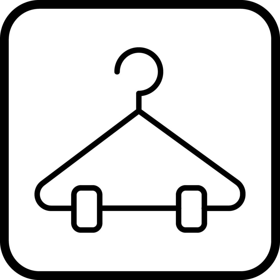 Hanger Icon Design vector