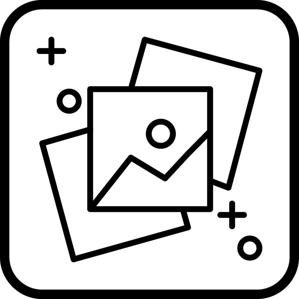 Photo Booth Icon Design vector