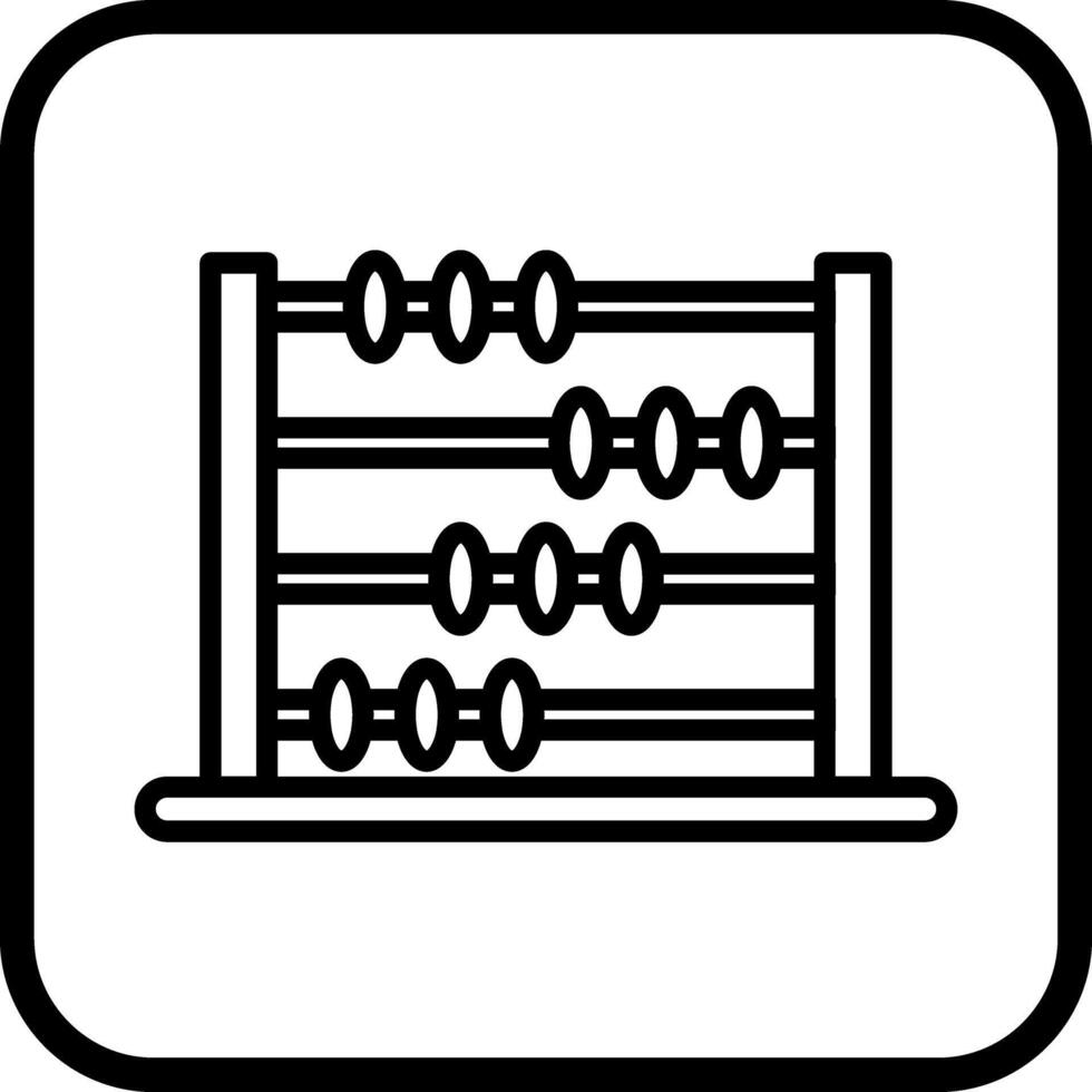 Abacus Icon Design vector