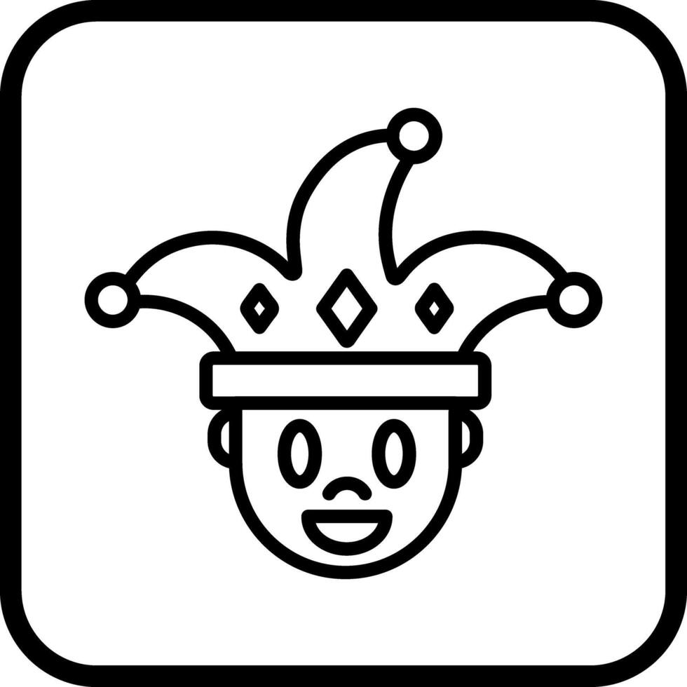 Clown Icon Design vector
