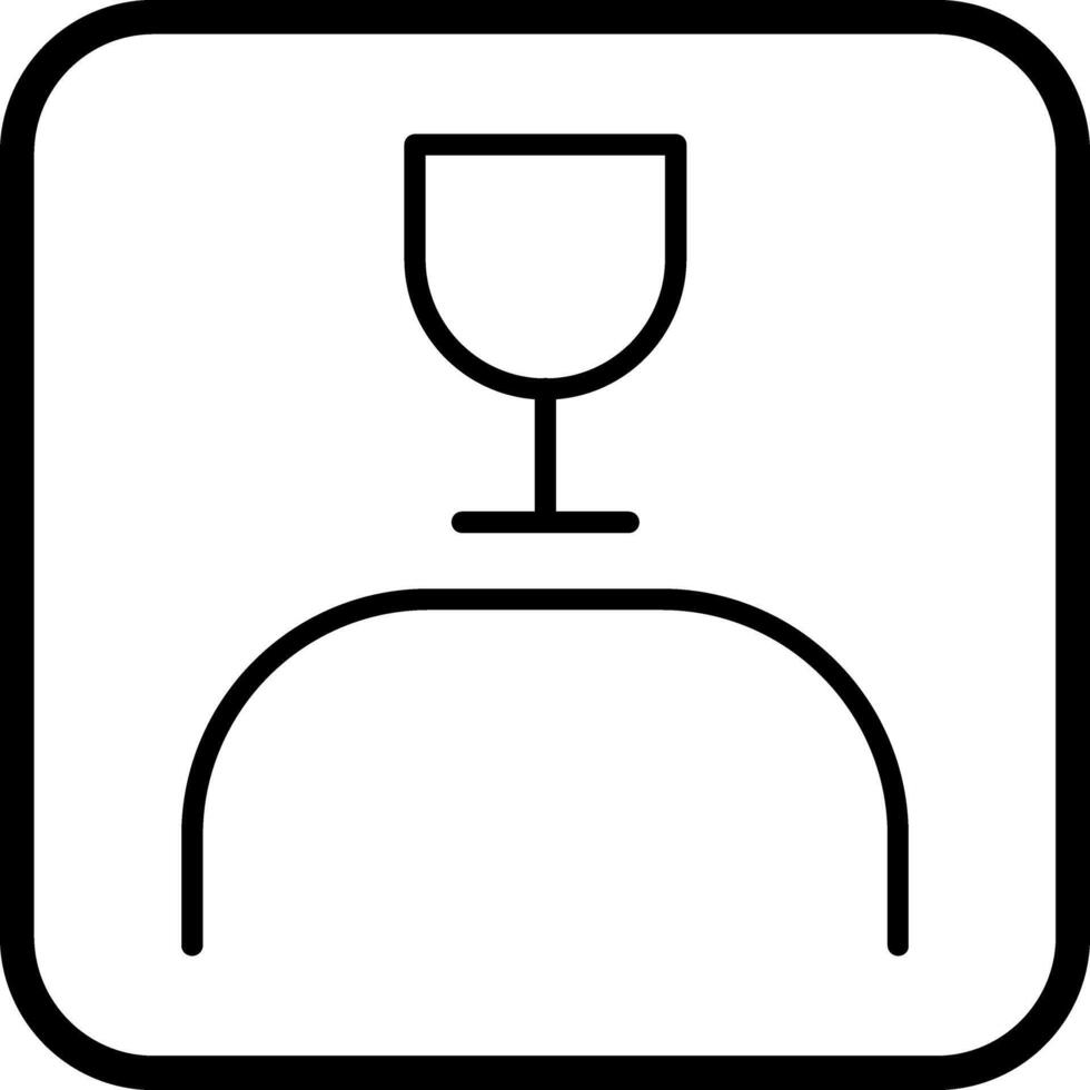 Wine Snob Icon Design vector