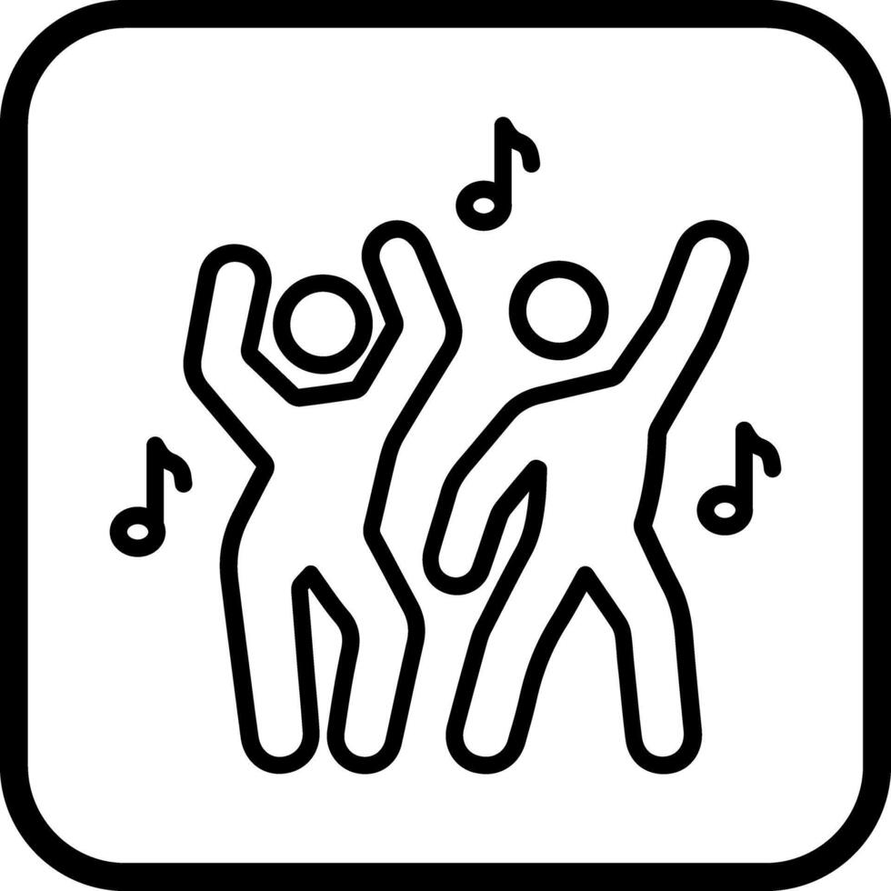 Music and Dance Icon Design vector