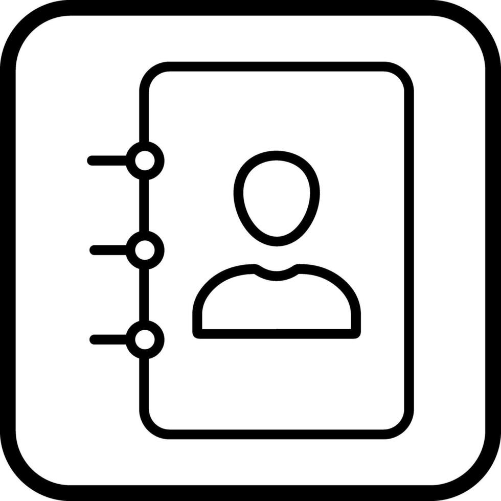 Contact Options Icon Design vector
