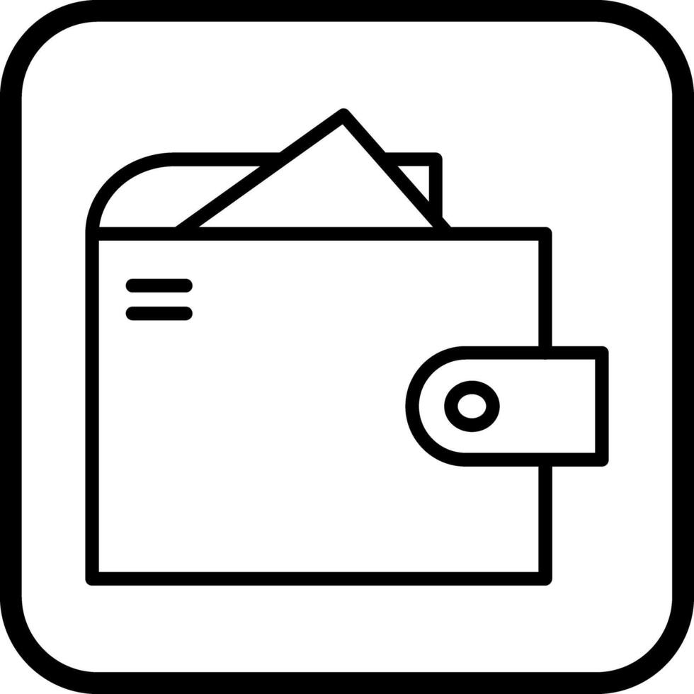 Wallet Icon Design vector