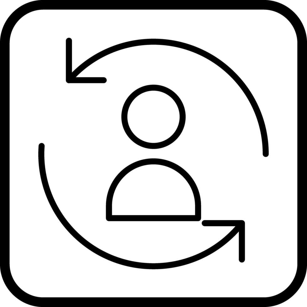 Retargeting Icon Design vector