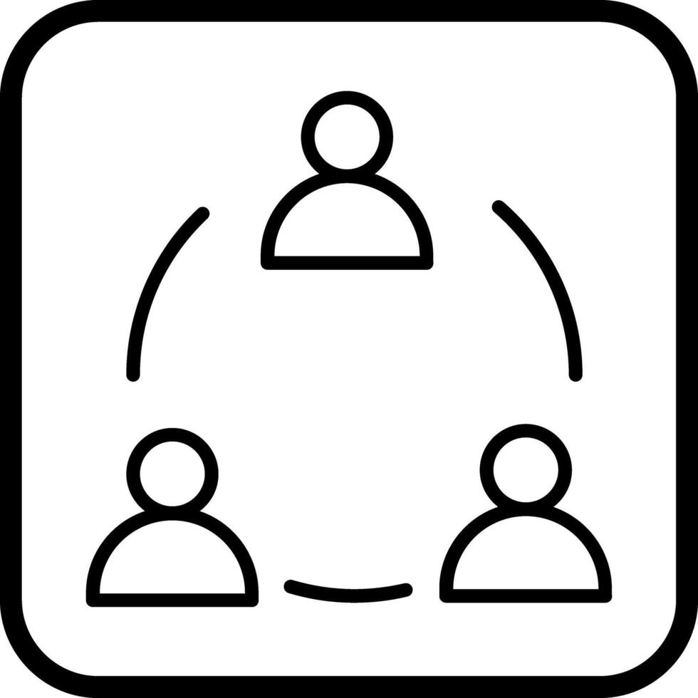 Editorial Team Icon Design vector