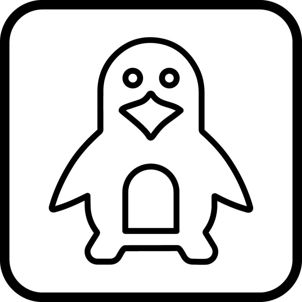 Penguin Icon Design vector
