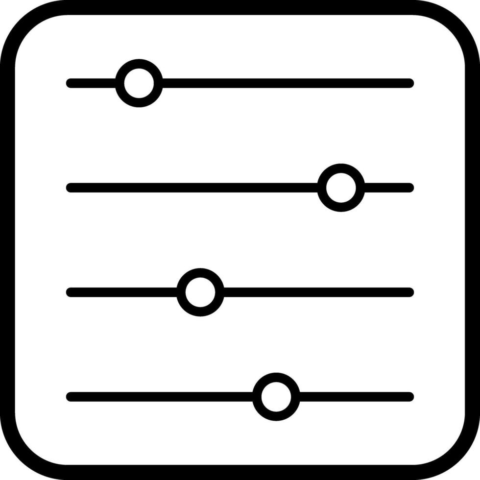 Filtering Icon Design vector