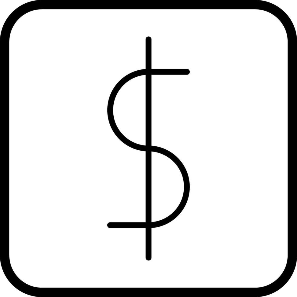 Dollar Icon Design vector