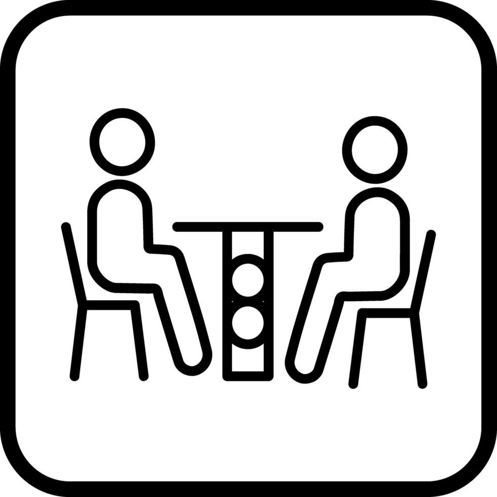 Family Dinner Icon Design vector
