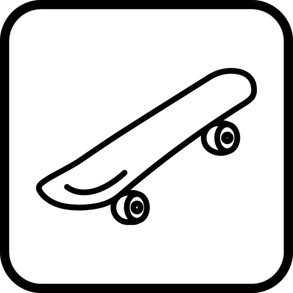 Skateboard Icon Design vector