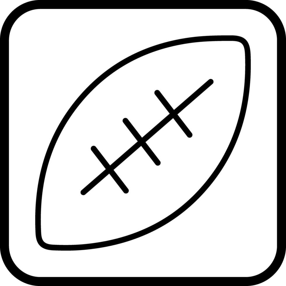 Rugby Icon Design vector