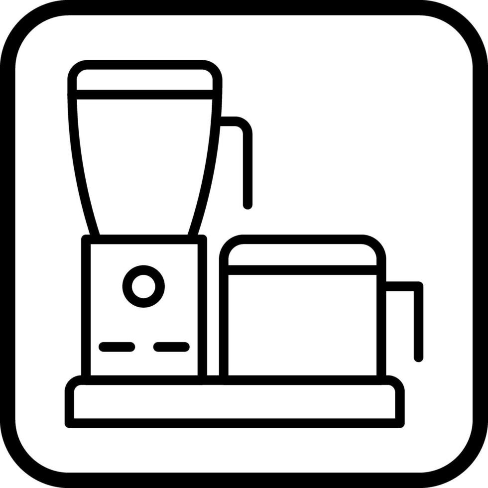 Food Processor Icon Design vector