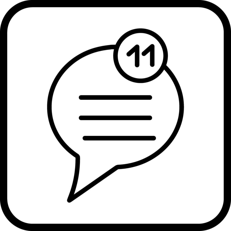 Unread Message Icon Design vector