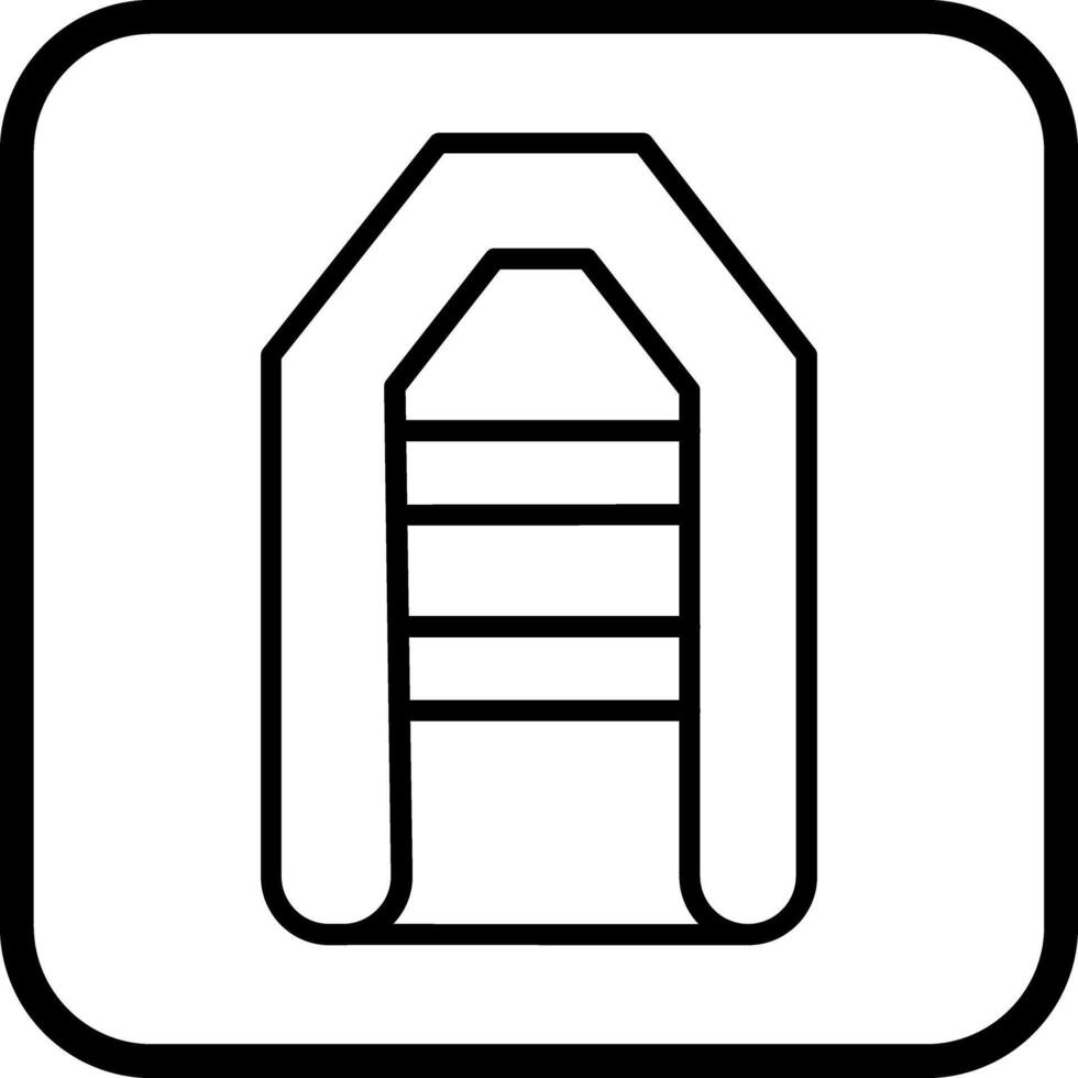 Inflatable Decor Icon Design vector