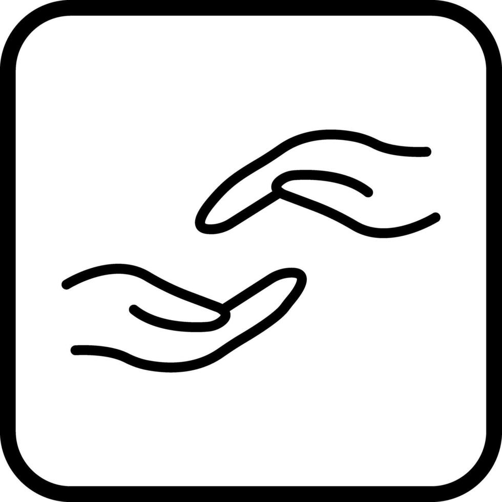 Supportive Hand Icon Design vector