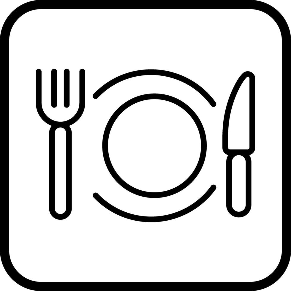 Special Meal Icon Design vector