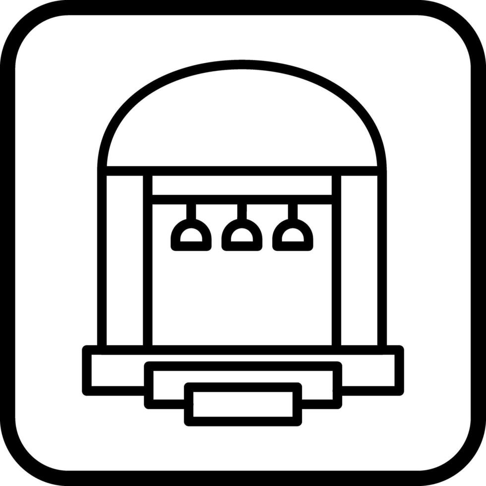 Party Venue Icon Design vector