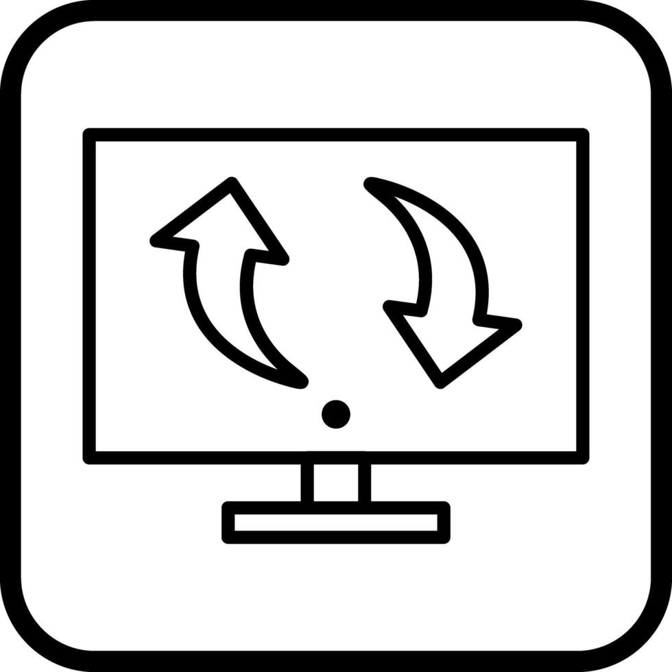 Migrate Icon Design vector