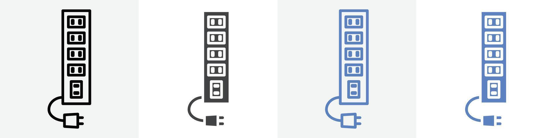 extension icon set use for web ui or app vector