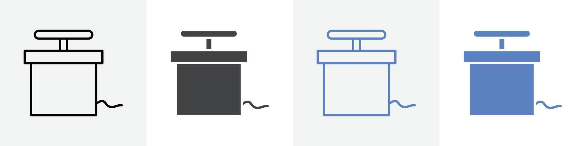 bomb activator icon set use for web ui or app vector