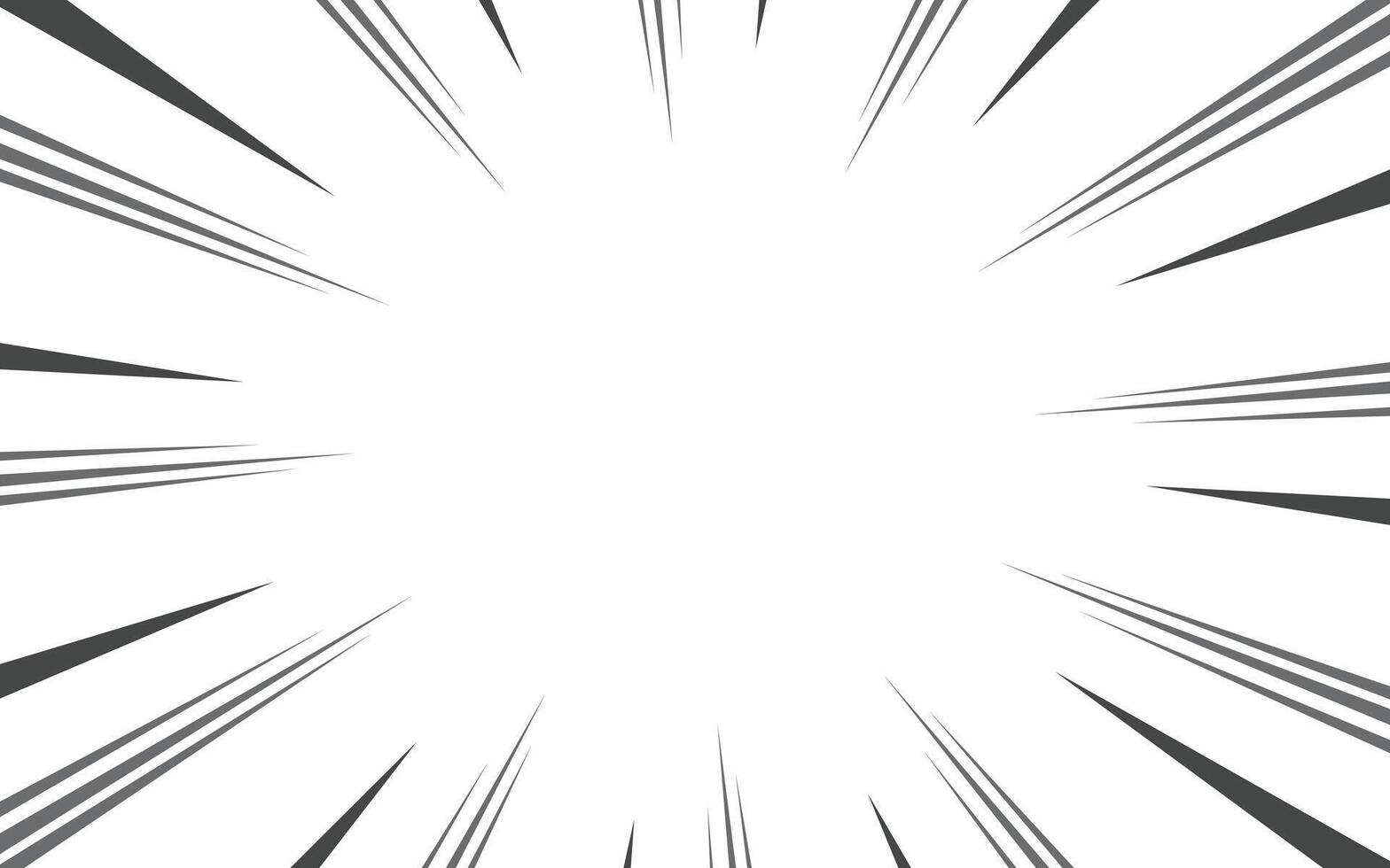 Fast speed lines on white background. vector
