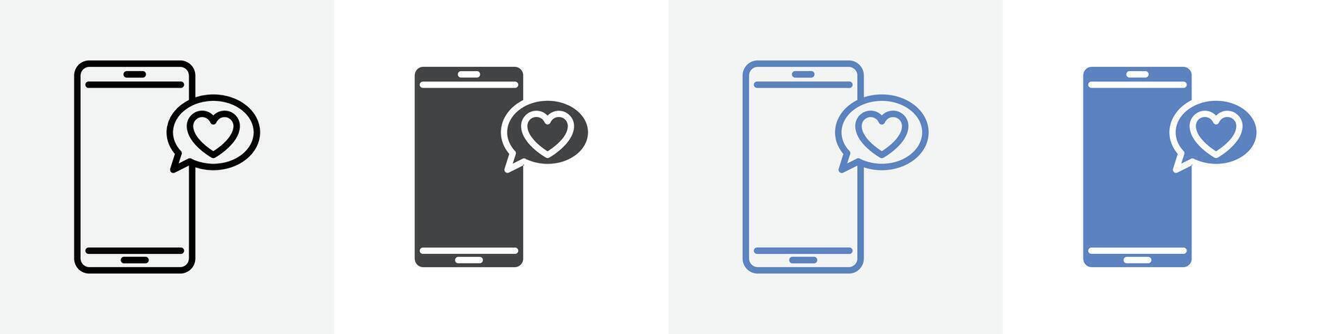 like notification icon set use for web ui or app vector