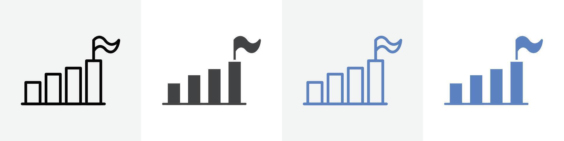 success icon set use for web ui or app vector