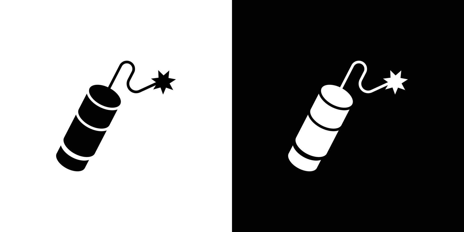 dynamite icon Outline sign symbol set vector