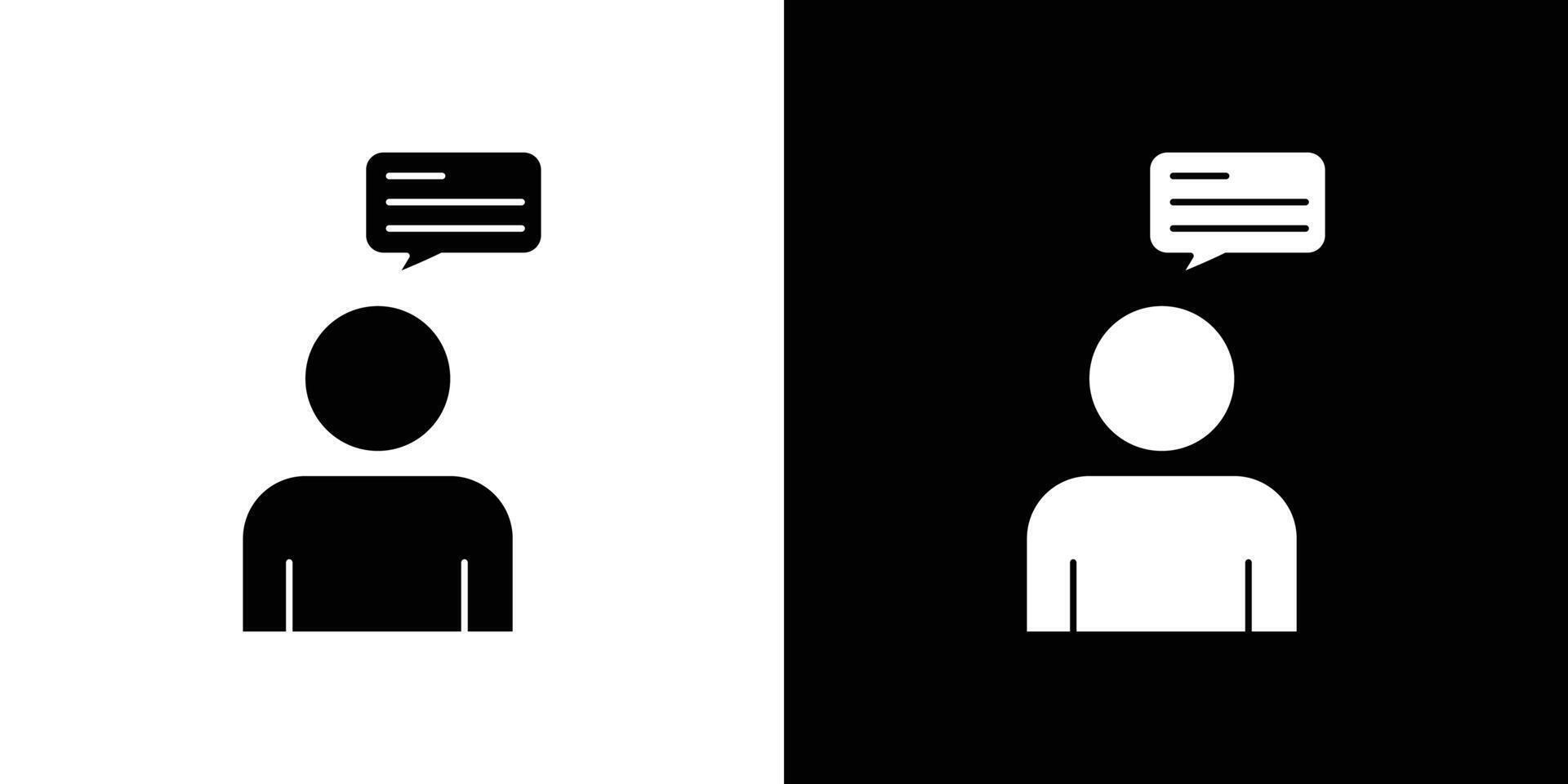 Feedback icon Outline sign symbol set vector