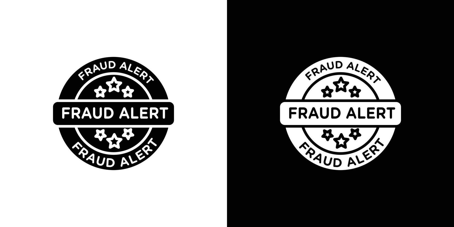 Fraud Alert icon Outline sign symbol set vector